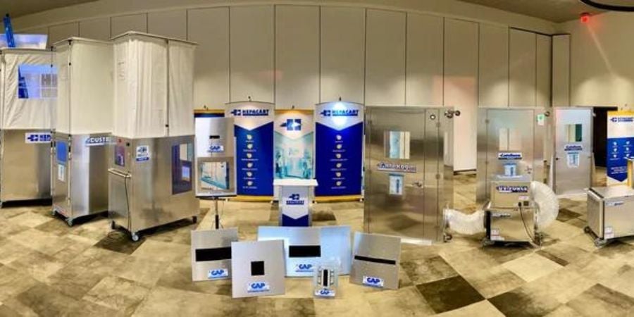 Tradeshow set up