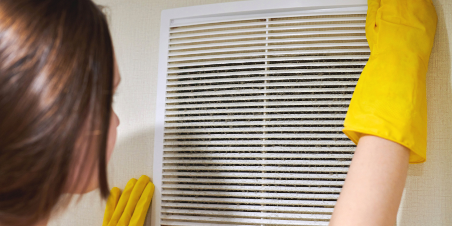 Blog_Women Changing HEPA Filter_900x450