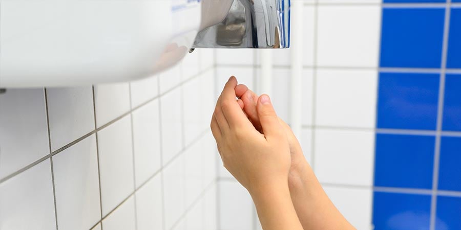 Myth: Air Dryers are More Sanitary than Paper Towels