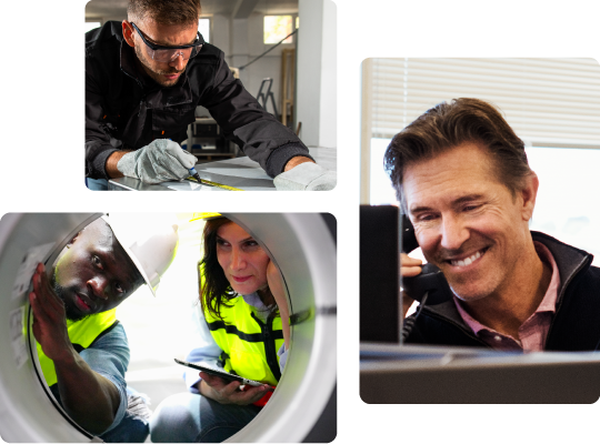 HEPACART team designing, inspecting and supporting healthcare containment and air filtration solutions.