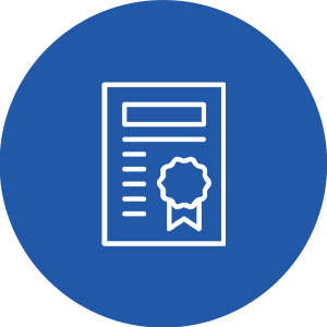 HPCT_Icon_Certification_BLue