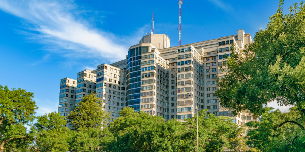 Exterior of Hospital 