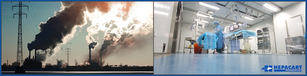 Outdoor Air Pollution vs. Indoor Hospital Air Quality